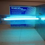 Uv light for air filter indoor air quality