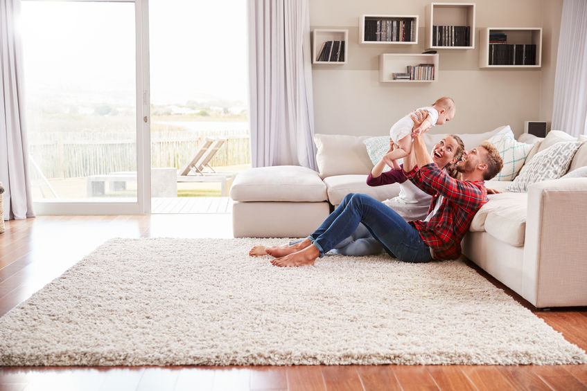 Young Family in Home Family in Healthy Home