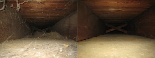 Before & After Duct Cleaning